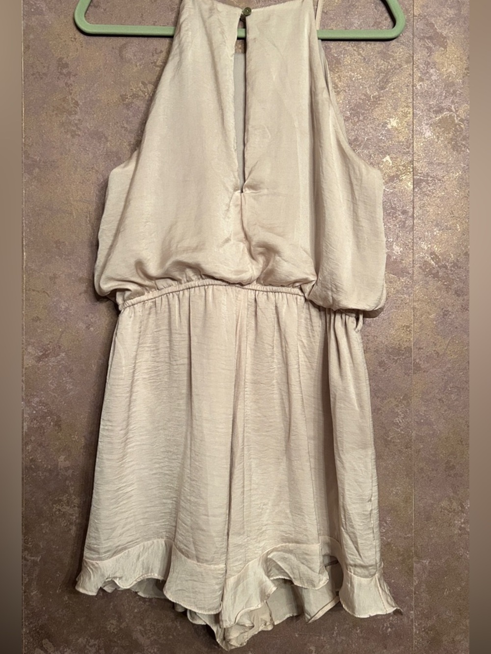 Satin Romper - Picture 5 of 7